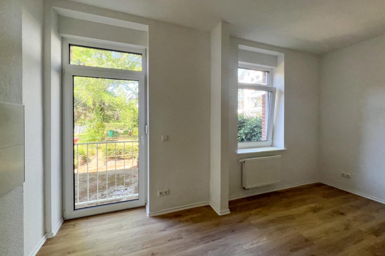 Bald mit richtigem Balkon
