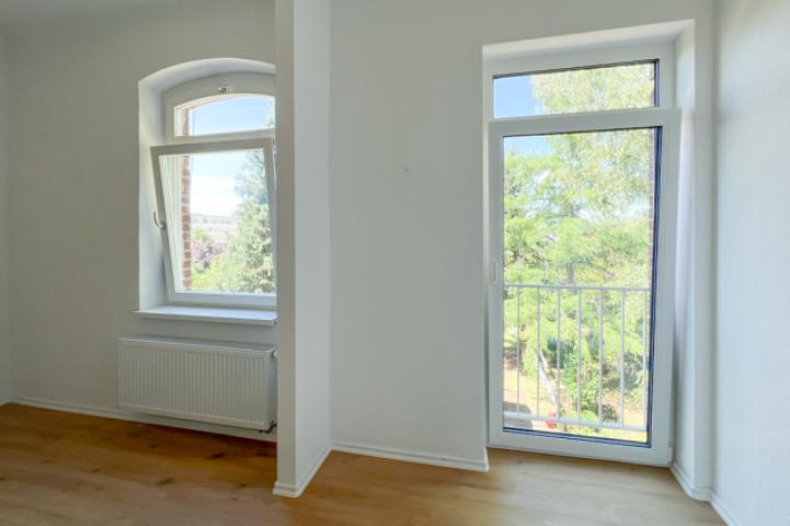 Bald mit richtigem Balkon