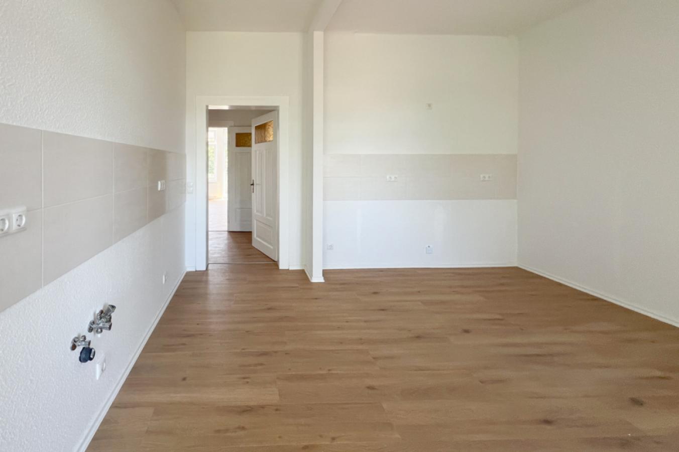 Platz für eine große Küche