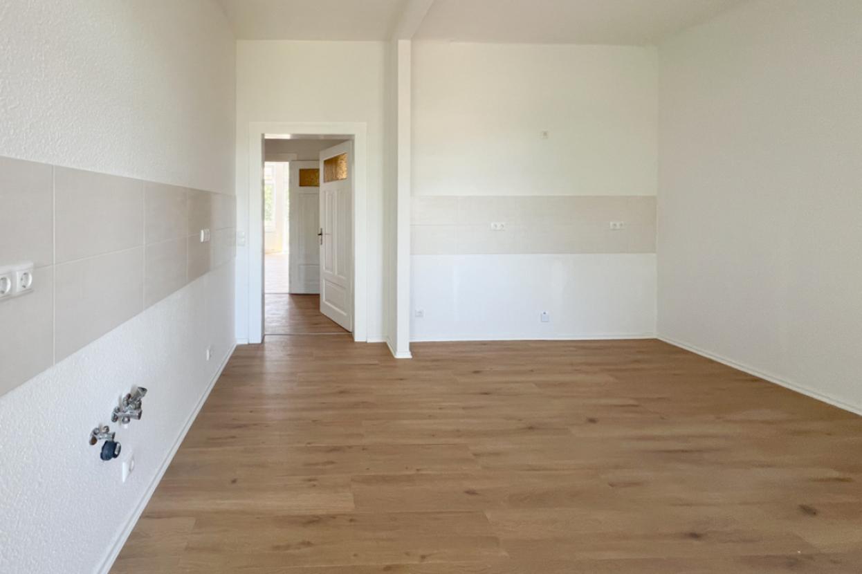 Platz für eine große Küche