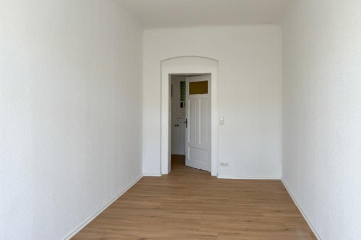 Ausgang schmales Schlafzimmer