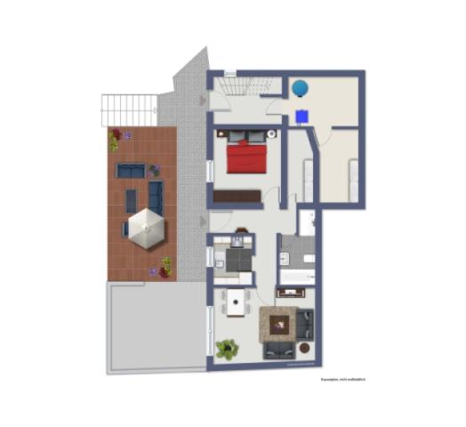Grundriss Erdgeschoss Einliegerwohnung