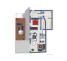 Grundriss Erdgeschoss Einliegerwohnung