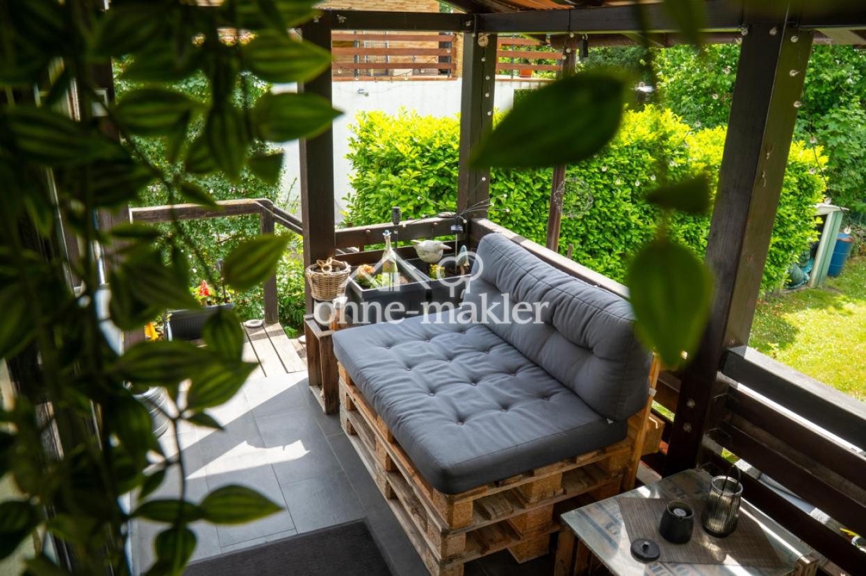 Balkon mit Zugang zu Terrasse