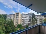 Blick vom Balkon