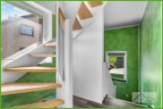 5Plus Immo Treppe ins Dachgeschoss