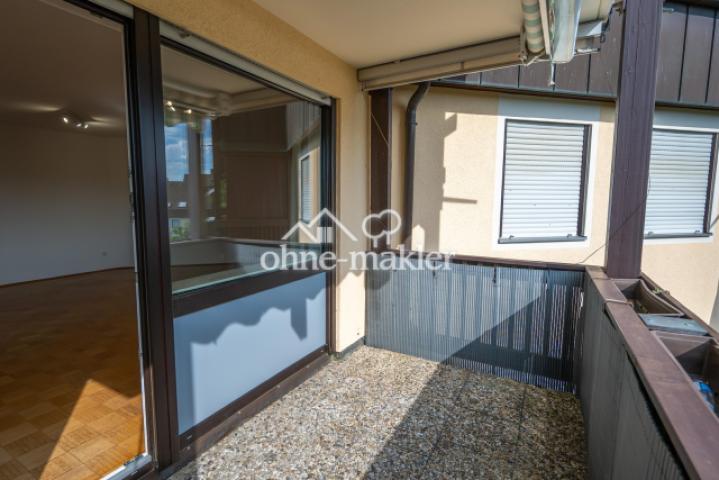 Balkon Wohnzimmer Grünanlage
