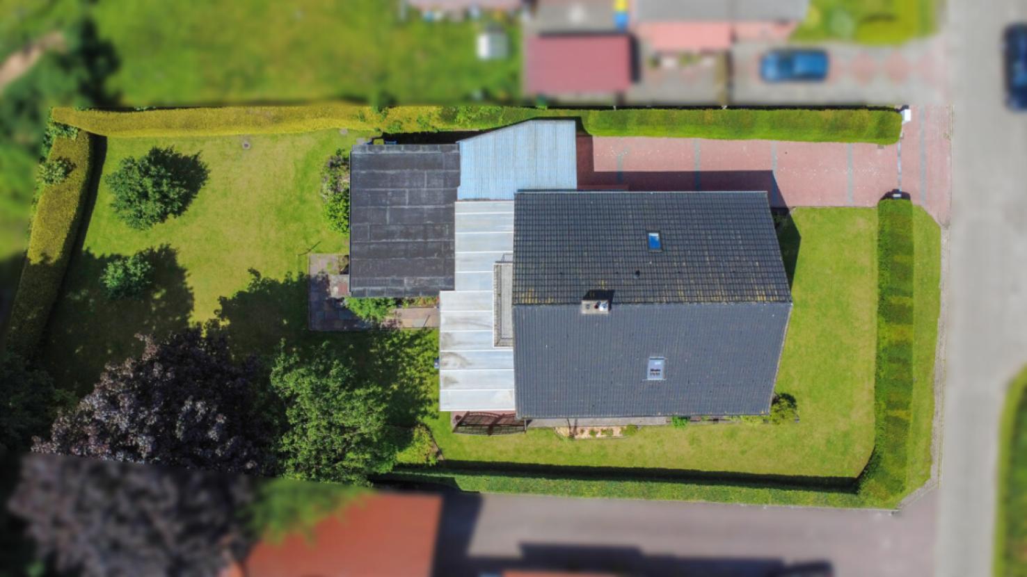Aufsicht Drohne