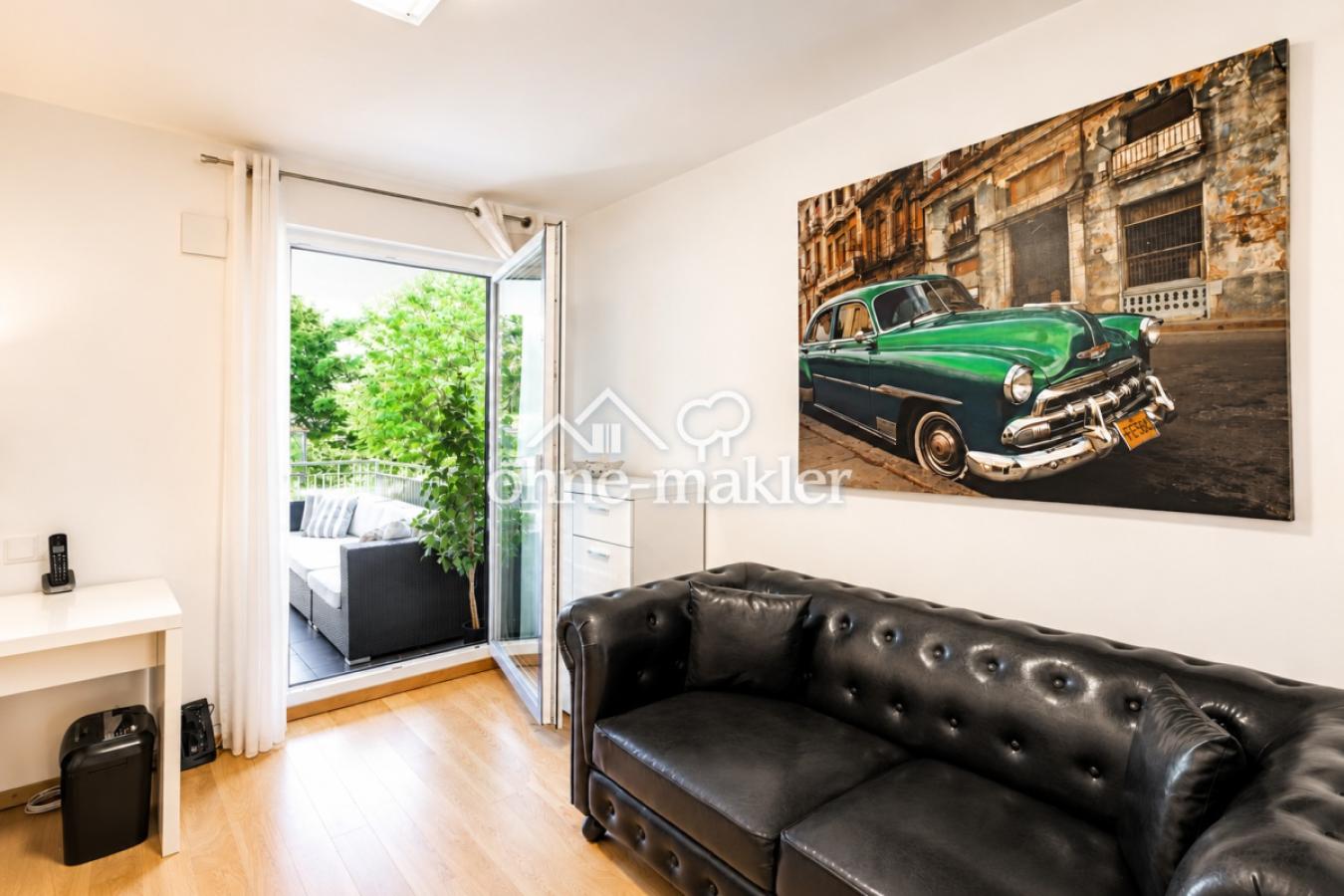 Büro Kinderzimmer mit Balkon 