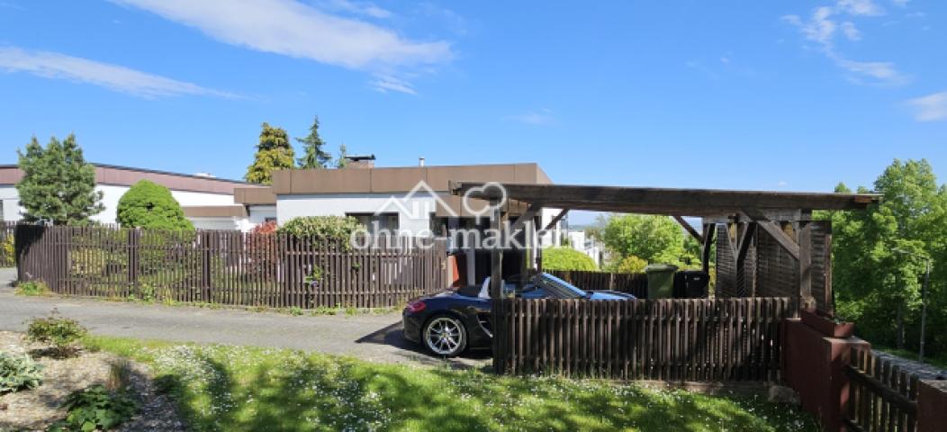 Carport, Hauseingang