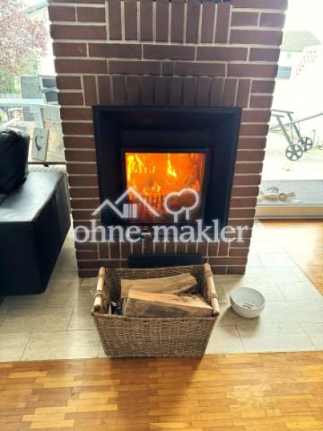 Kamin mit Wärmetauscher