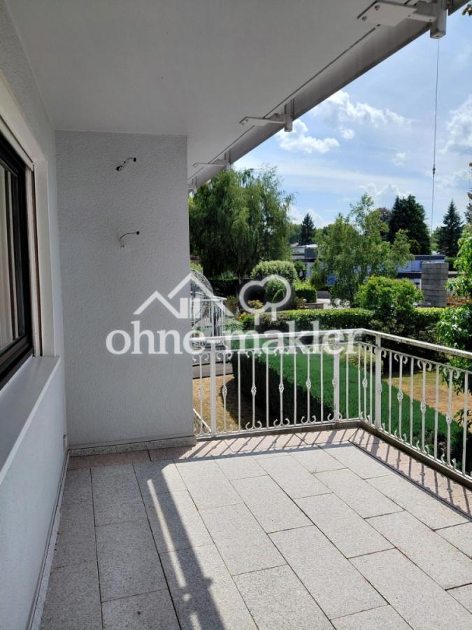 Balkon in Südwestlage