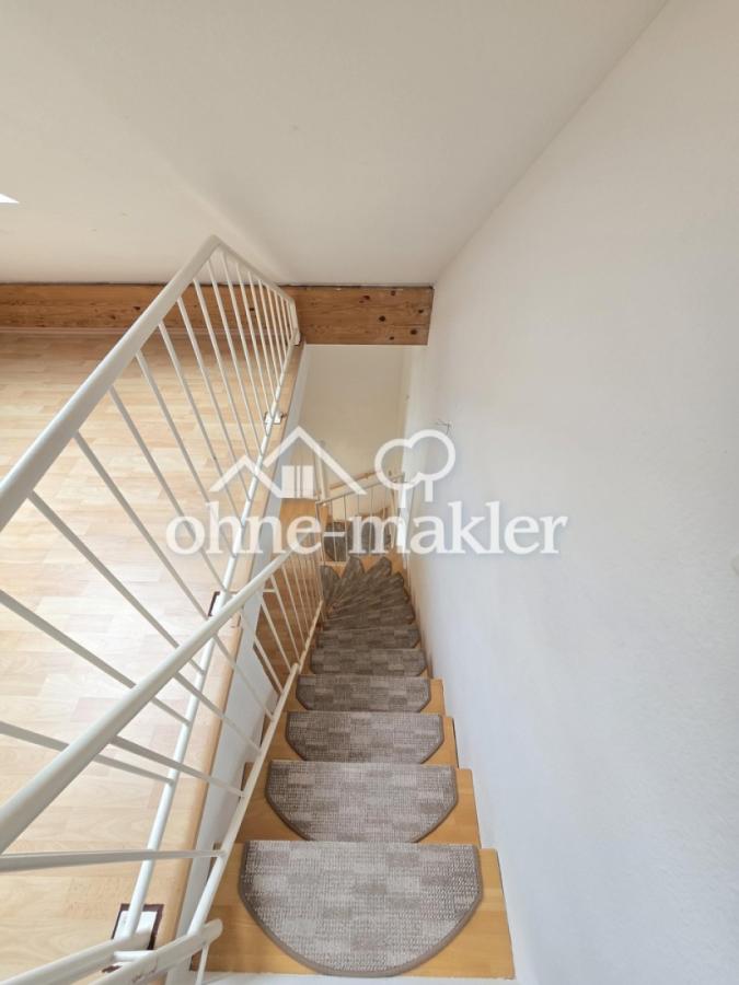 Treppe ins Studio