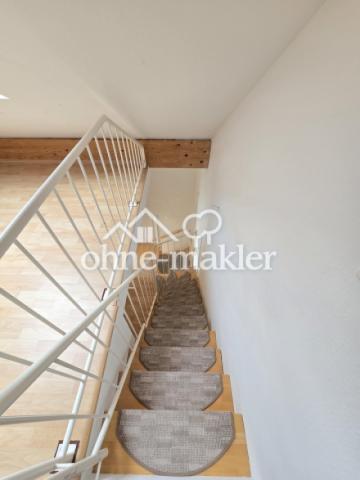 Treppe ins Studio