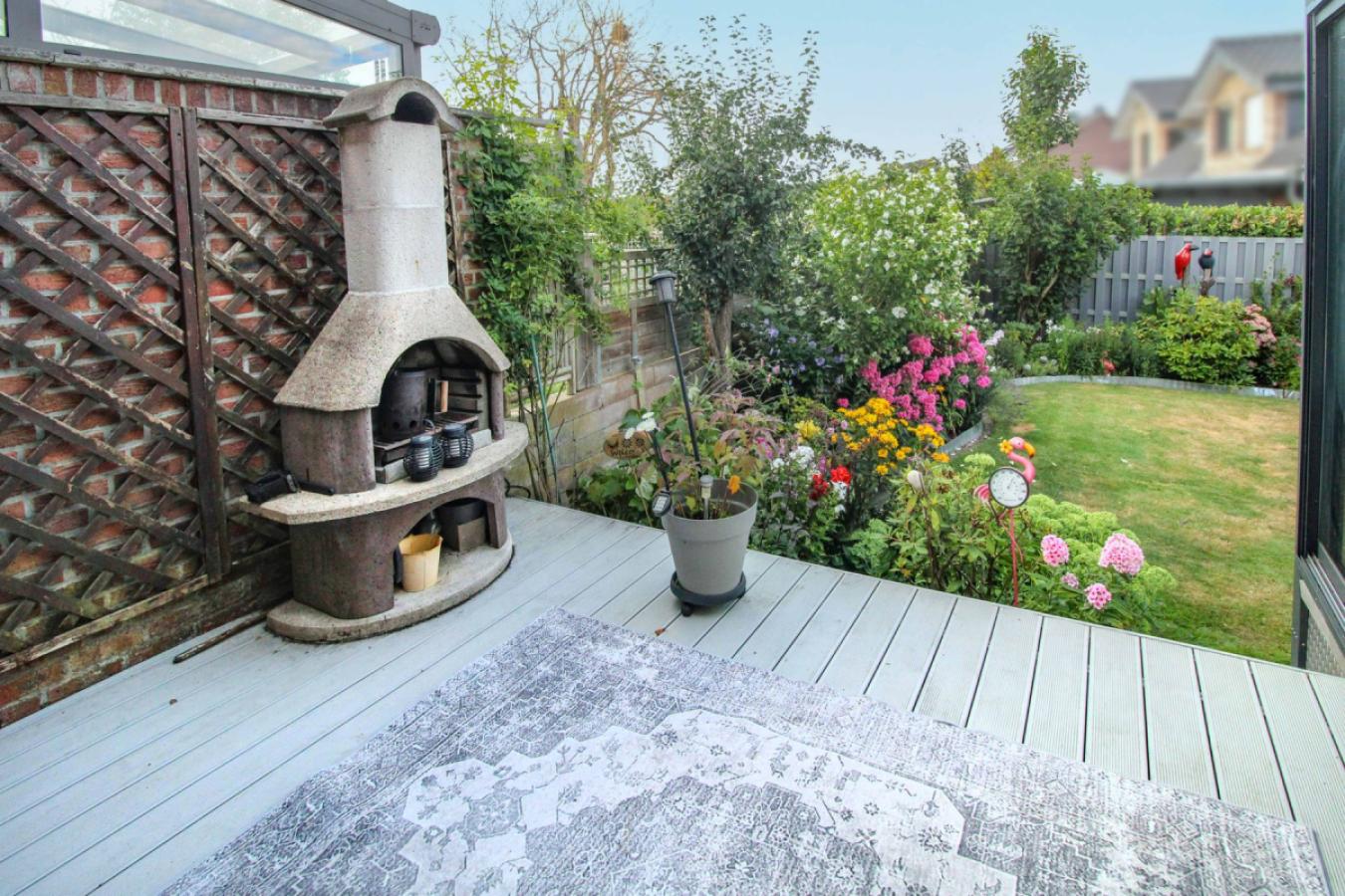 offene Terrasse