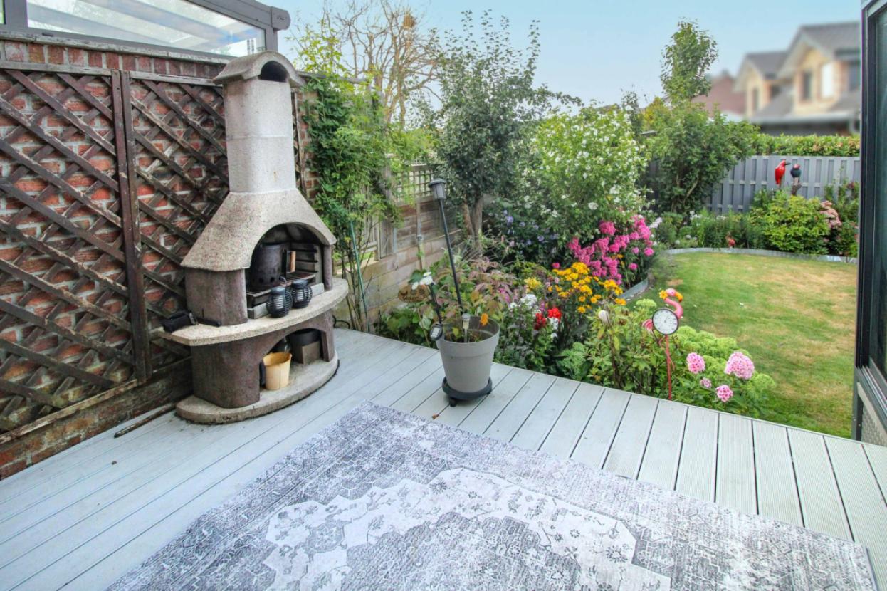offene Terrasse
