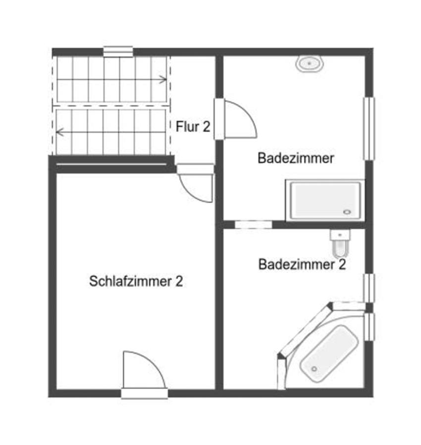 Grundriss Skizze 3.OG