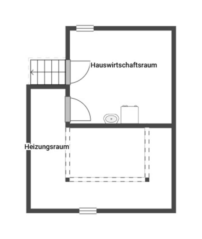 Grundriss Skizze UG