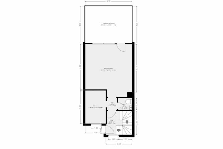 Grundriss Skizze EG