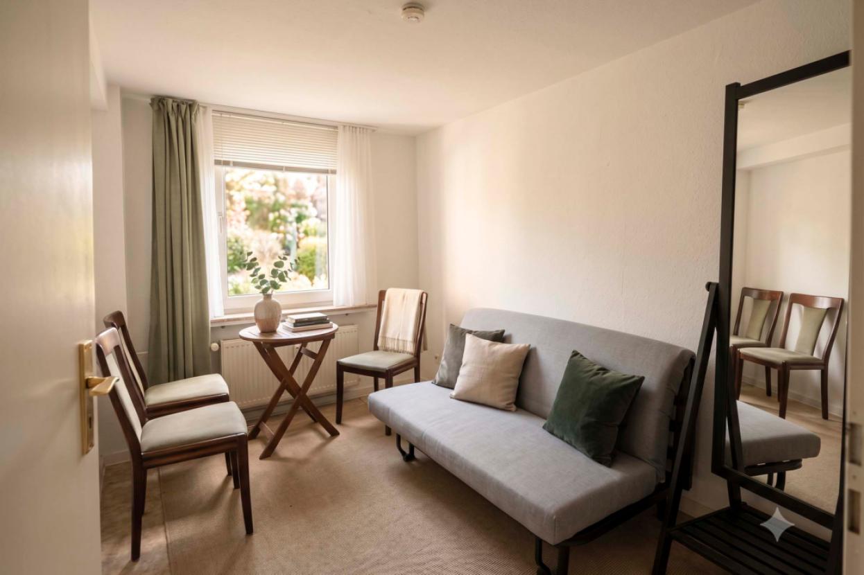 Schlafzimmer- HomeOffice EG