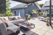 Überdachte Terrasse