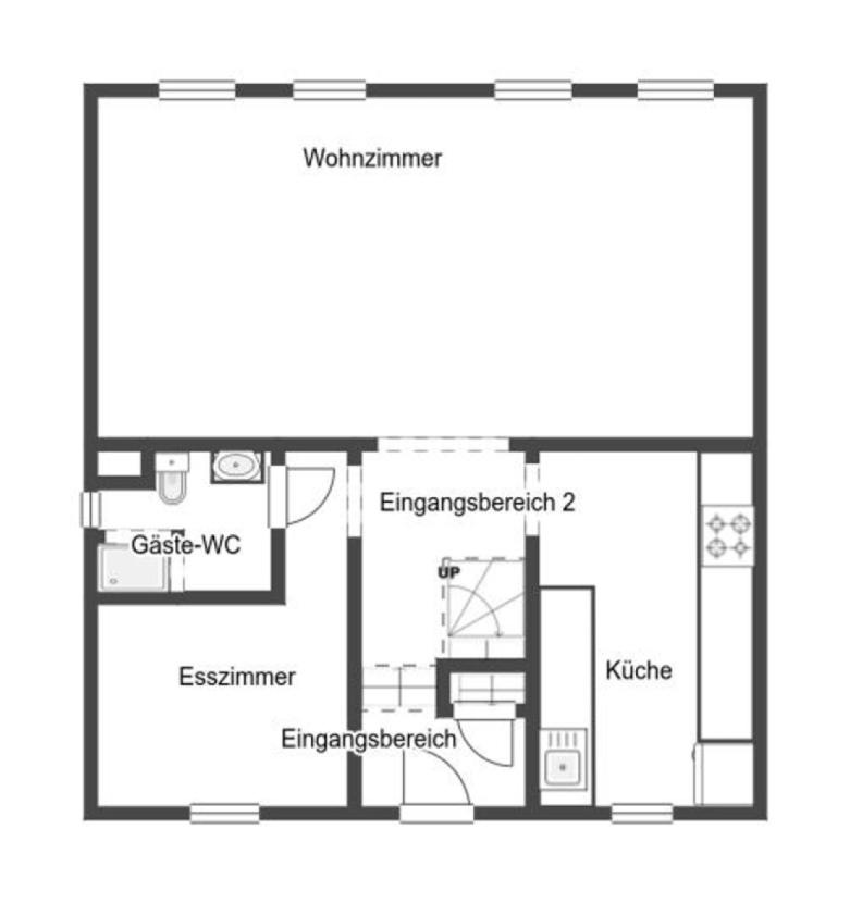 Grundriss Skizze EG