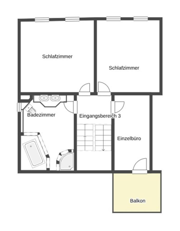 Grundriss Skizze OG