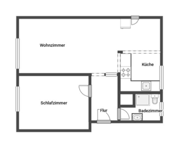 Grundriss Skizze DG
