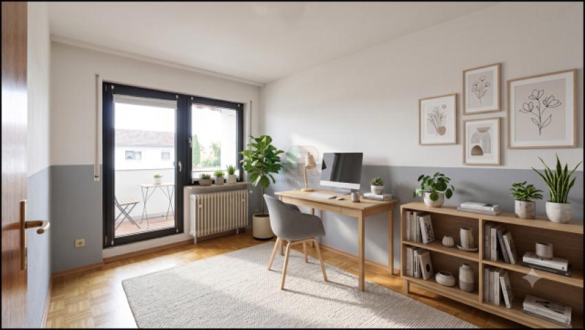 Arbeitszimmer-Einrichtungsvorschlag