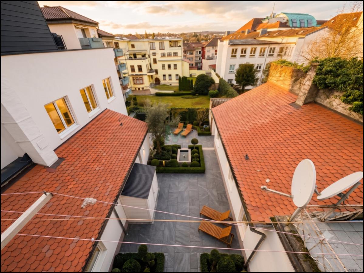 Innenhof, Ansicht 2, Staging