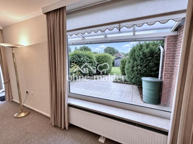 Großes Fenster im Wohnbereich