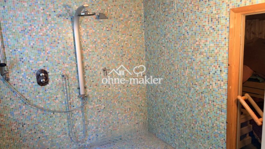 Sauna mit Dusche Hobbyraum