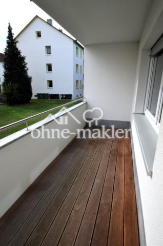 großer Balkon