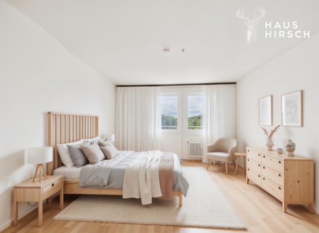 Schlafzimmer (KI Staging)