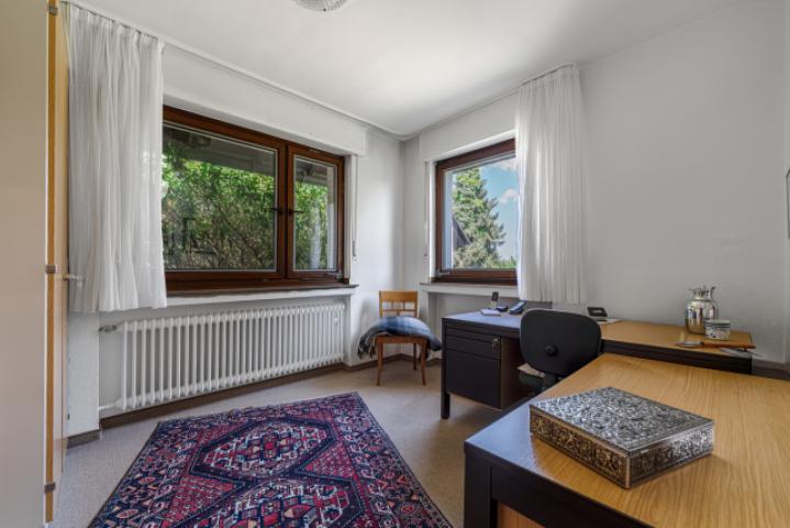 Ansicht Arbeitszimmer