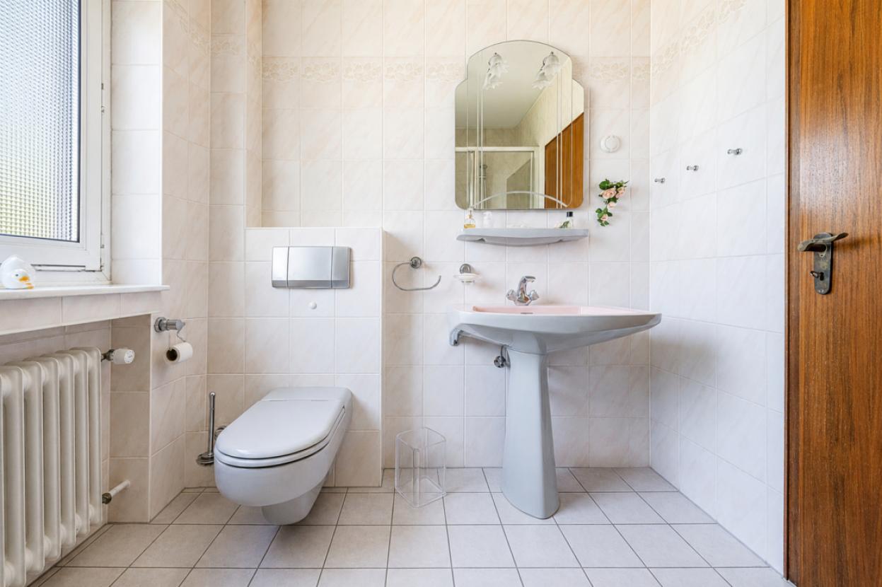 Weitere Ansicht barrierearmes Badezimmer Erdgeschoss