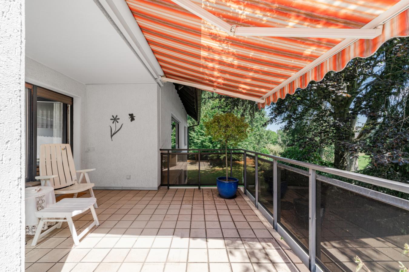 Weitere Ansicht Terrasse