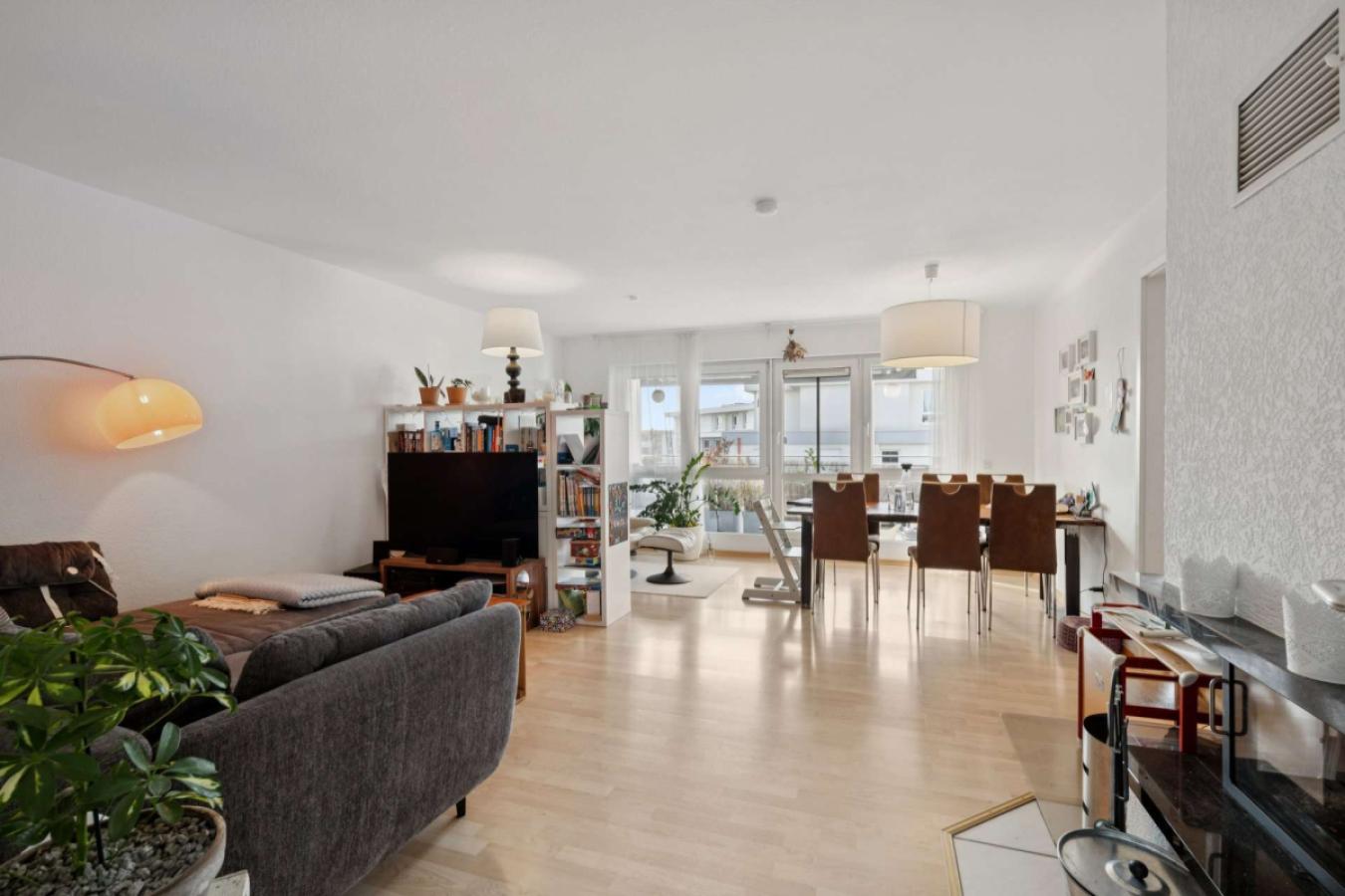 Wohnzimmer Penthouse Wiesbaden (11)