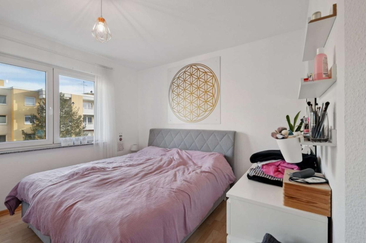Schlafzimmer Penthouse Wiesbaden (6)