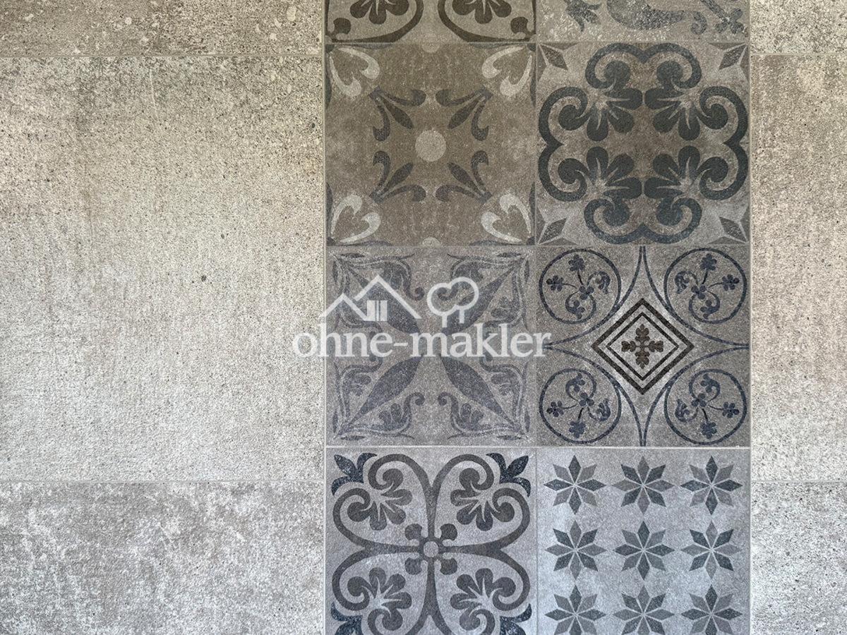 Fliesendetail der Bäder