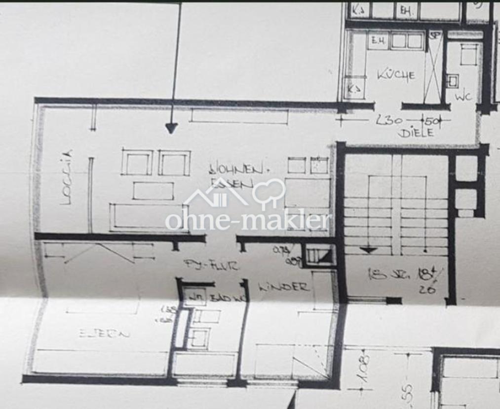1. Etage 3- Zimmerwohnung