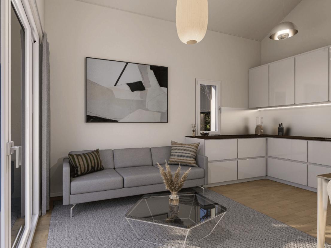 Wohnzimmer/Küche