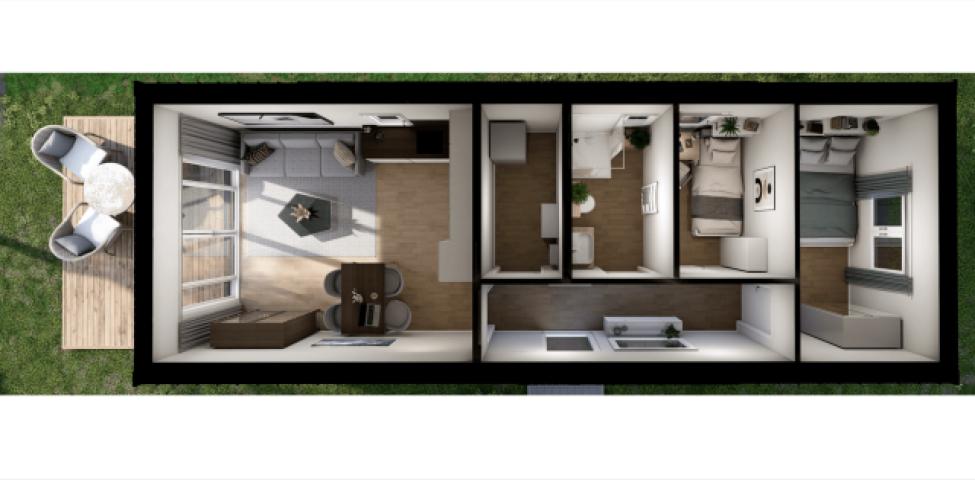 3D-Grundriss-Ansicht