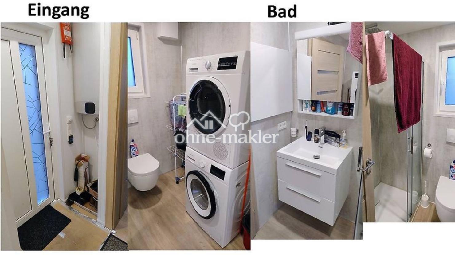 Eingang / Bad