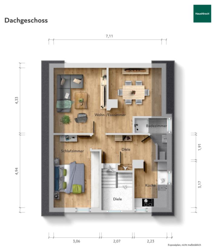 Grundriss DG
