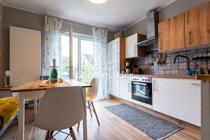 Küche-Blick in den Garten EG
