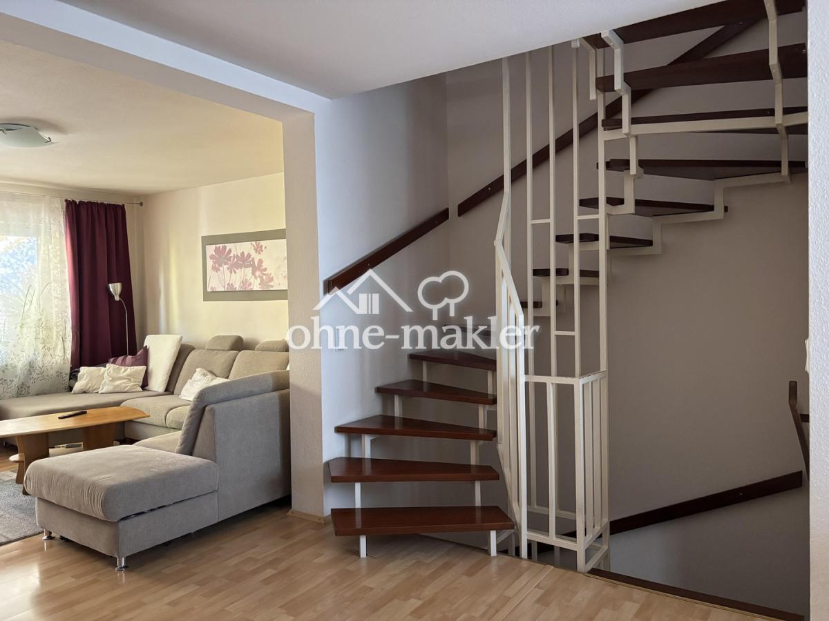 modernes offenes Treppenhaus