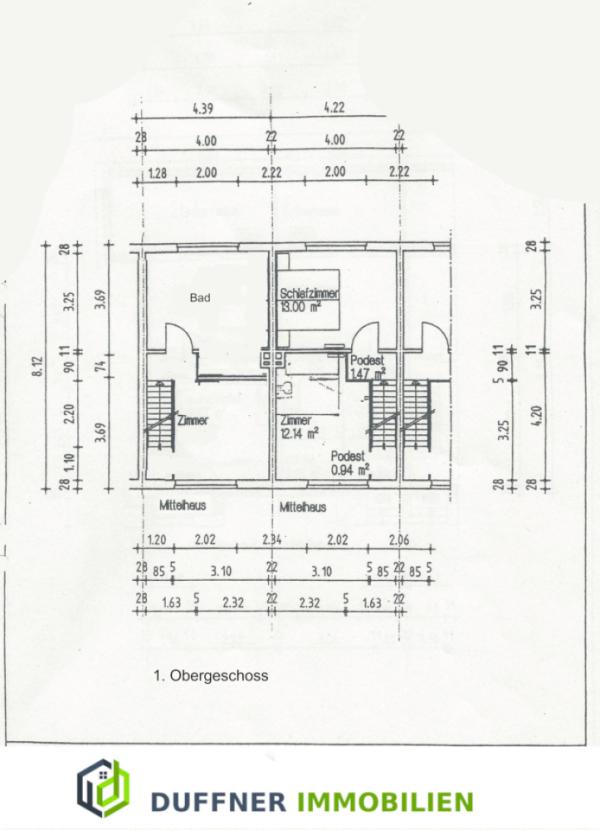 Grundriss 1OG