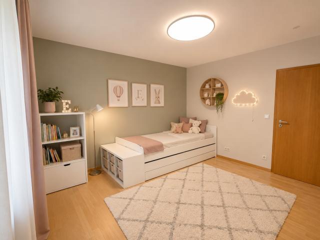 Kinderzimmer - KI eingerichtet