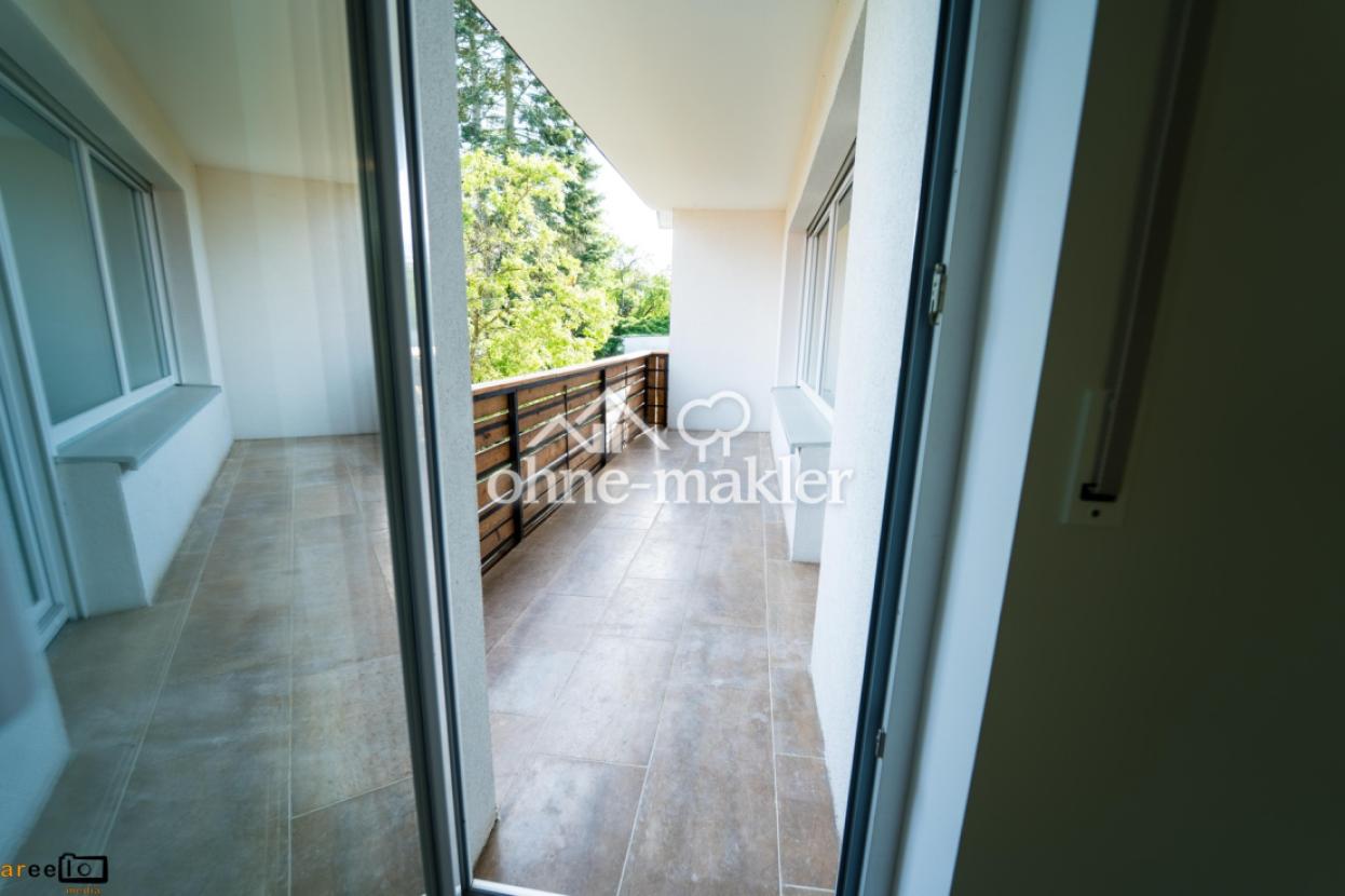 Balkon (Blick aus Schlafzi.)